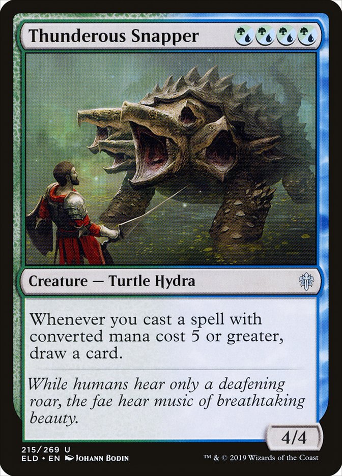 Thunderous Snapper [Throne of Eldraine] | Good Games North
