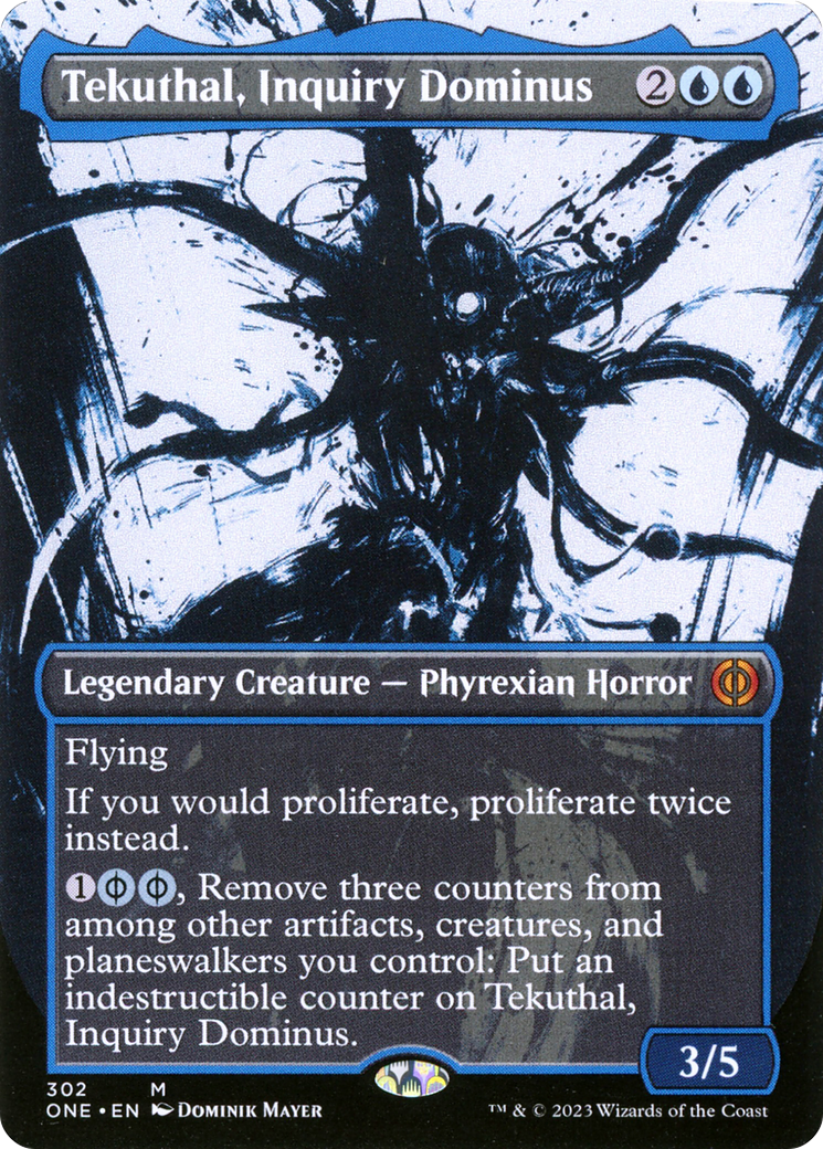 Tekuthal, Inquiry Dominus (Borderless Ichor) [Phyrexia: All Will Be One] | Good Games North