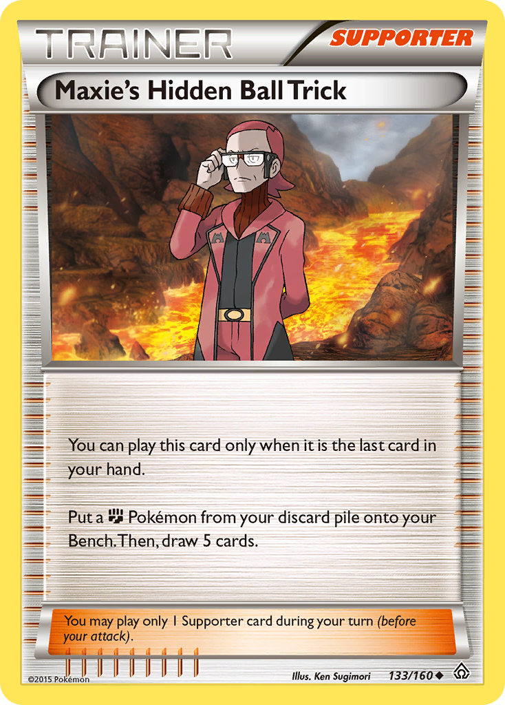 Maxie's Hidden Ball Trick (133/160) [XY: Primal Clash] | Good Games North