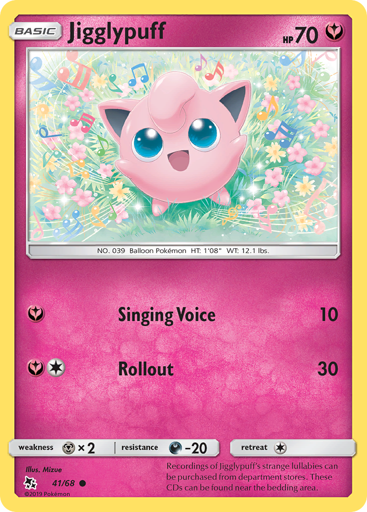 Jigglypuff (41/68) [Sun & Moon: Hidden Fates] | Good Games North