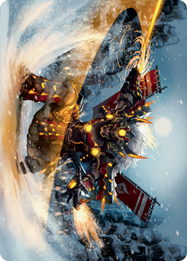 Asari Captain Art Card [Kamigawa: Neon Dynasty Art Series] | Good Games North