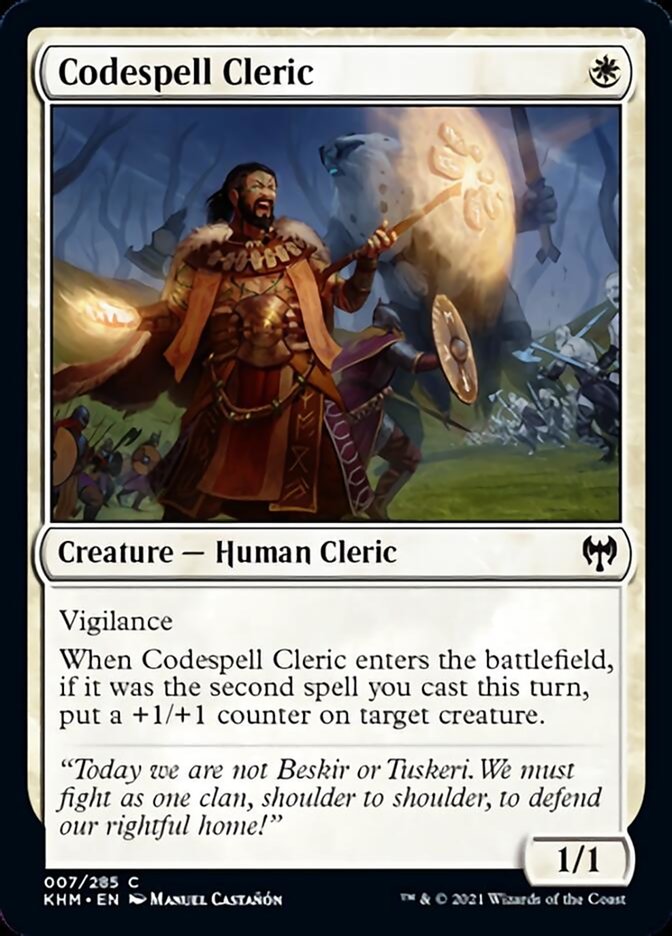 Codespell Cleric [Kaldheim] | Good Games North