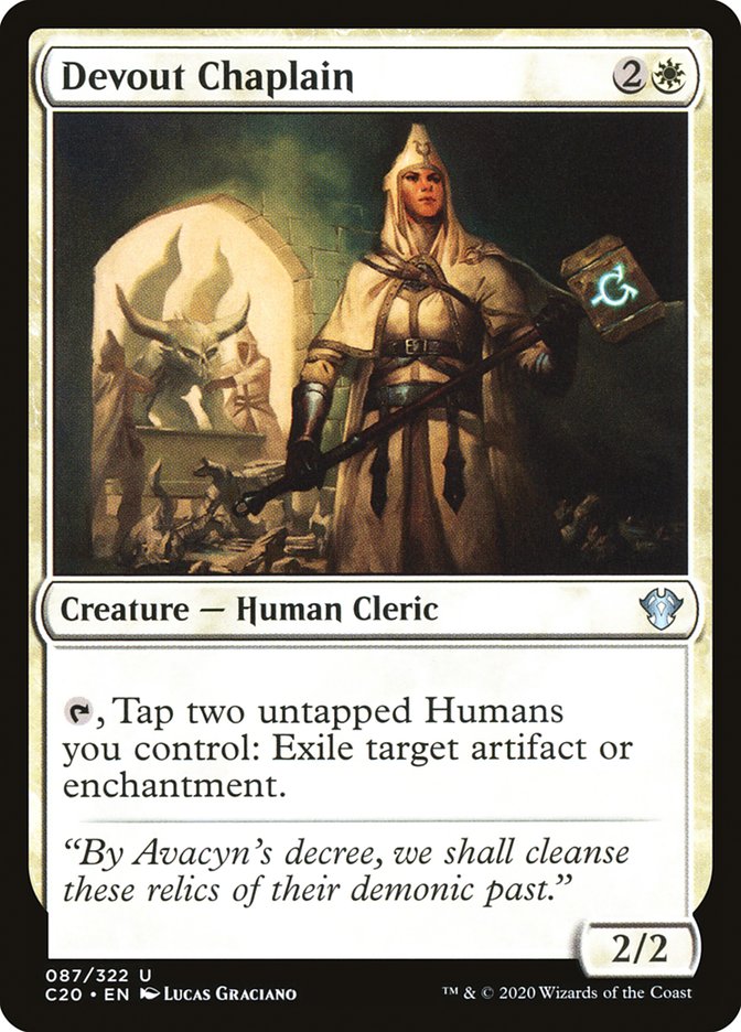 Devout Chaplain [Commander 2020] | Good Games North