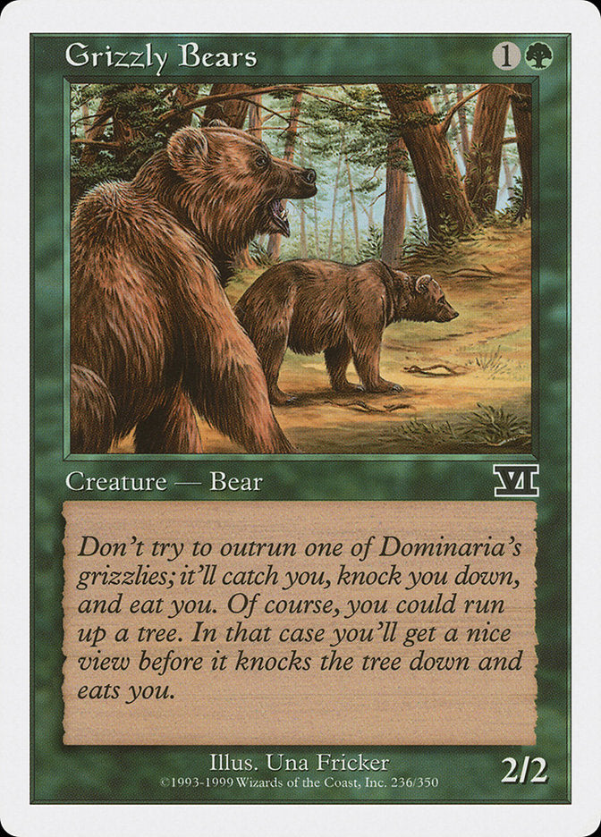 Grizzly Bears [Classic Sixth Edition] | Good Games North