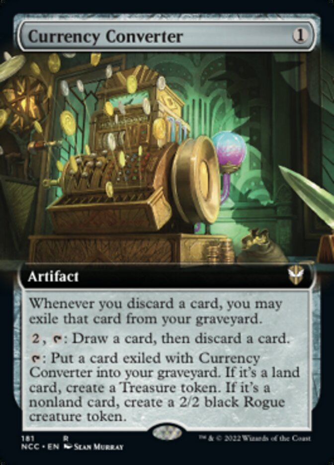 Currency Converter (Extended Art) [Streets of New Capenna Commander] | Good Games North