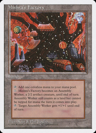 Mishra's Factory [Fourth Edition] | Good Games North