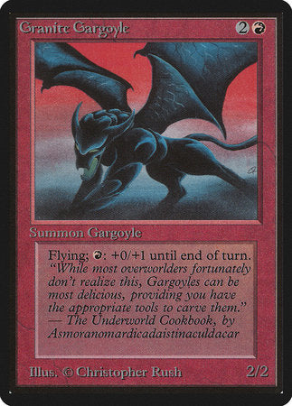 Granite Gargoyle [Limited Edition Beta] | Good Games North