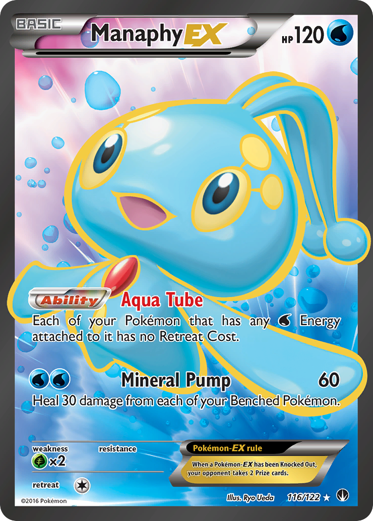 Manaphy EX (116/122) [XY: BREAKpoint] | Good Games North