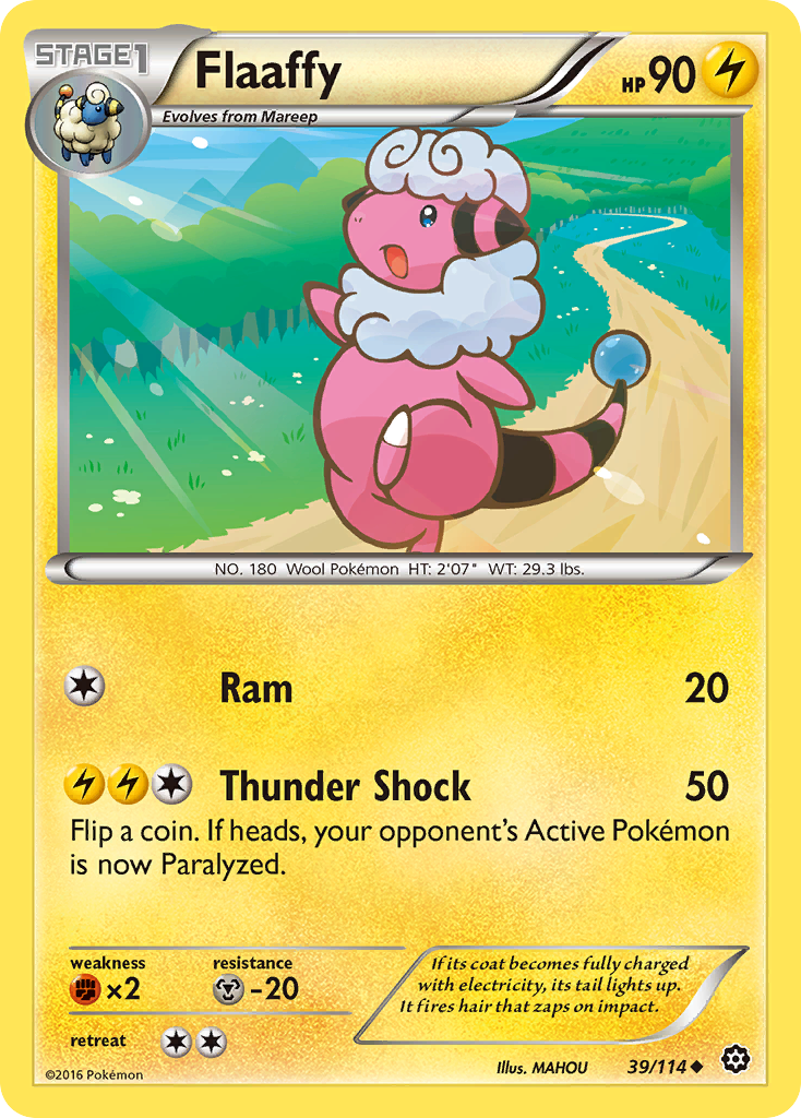 Flaaffy (39/114) [XY: Steam Siege] | Good Games North