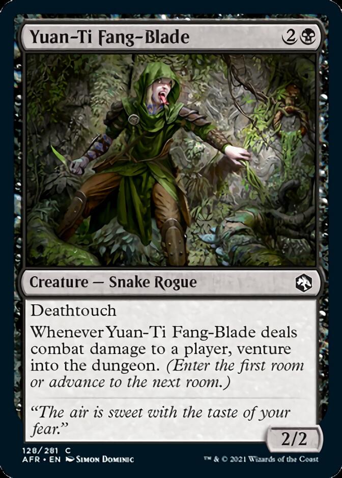 Yuan-Ti Fang-Blade [Dungeons & Dragons: Adventures in the Forgotten Realms] | Good Games North