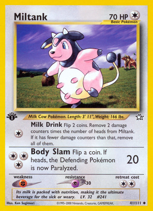 Miltank (41/111) [Neo Genesis 1st Edition] | Good Games North