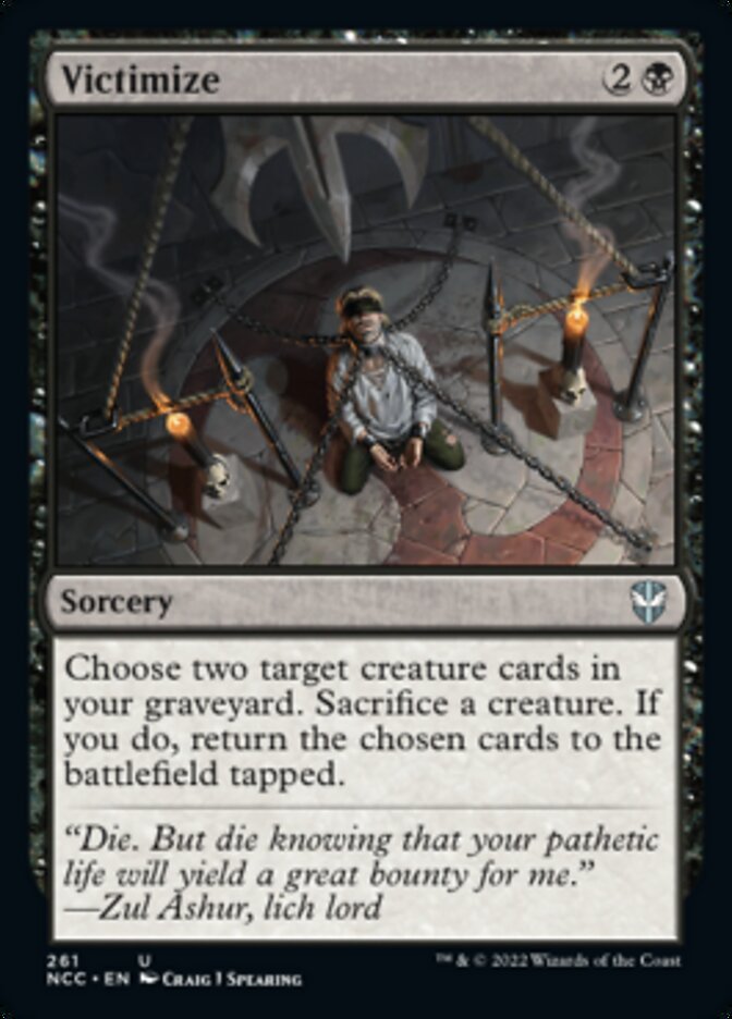 Victimize [Streets of New Capenna Commander] | Good Games North
