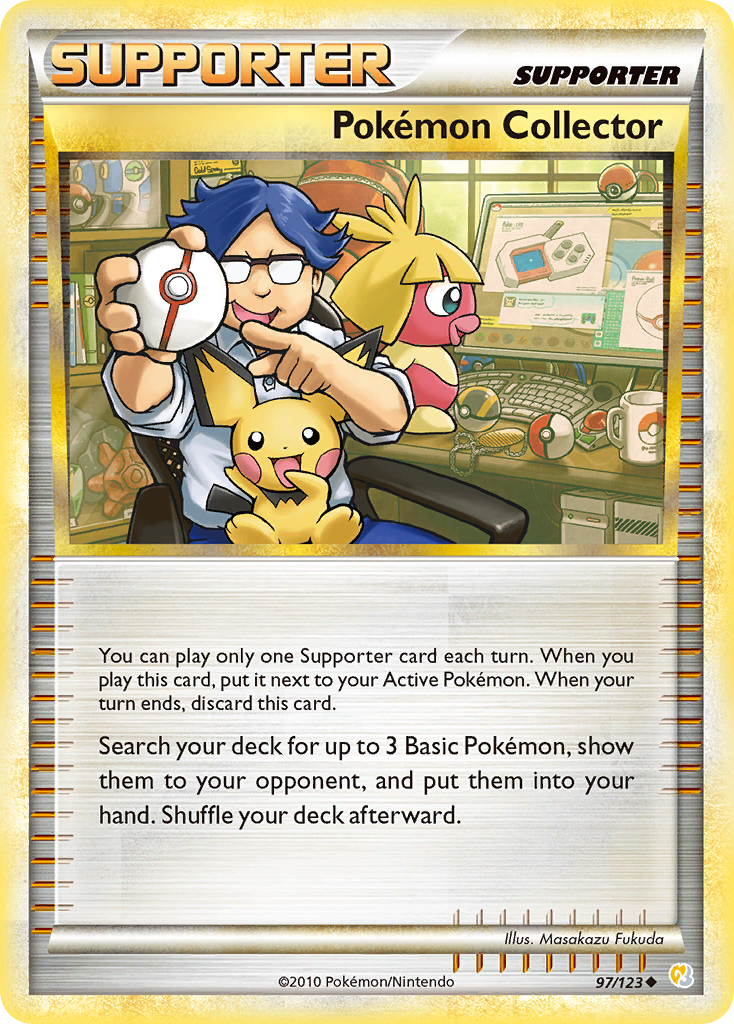 Pokemon Collector (97/123) [HeartGold & SoulSilver: Base Set] | Good Games North