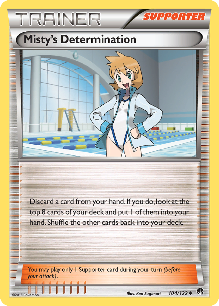 Misty's Determination (104/122) [XY: BREAKpoint] | Good Games North