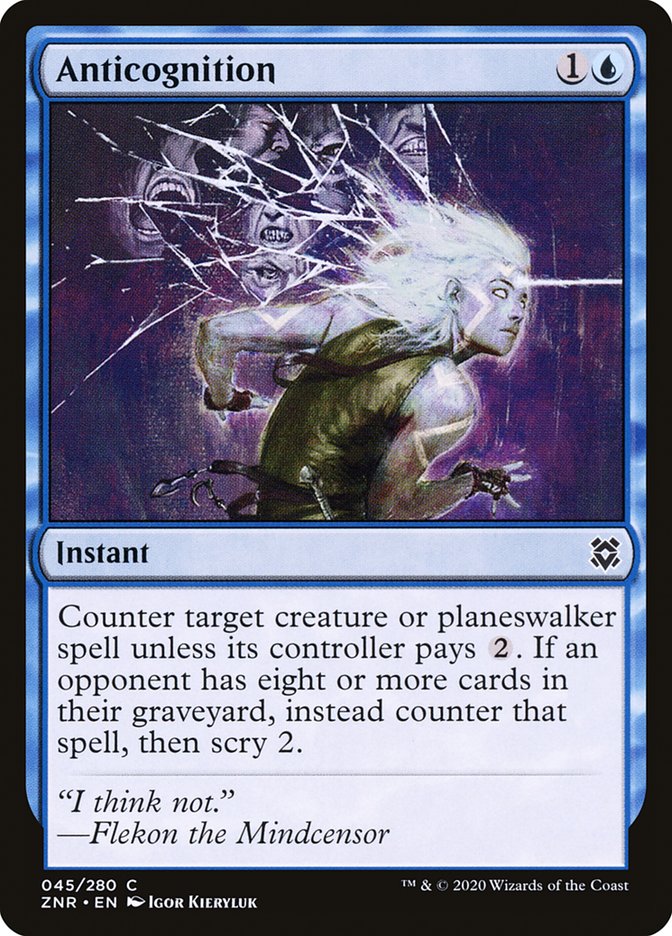 Anticognition [Zendikar Rising] | Good Games North
