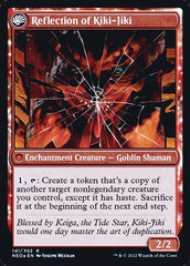 Fable of the Mirror-Breaker // Reflection of Kiki-Jiki [Kamigawa: Neon Dynasty Prerelease Promos] | Good Games North