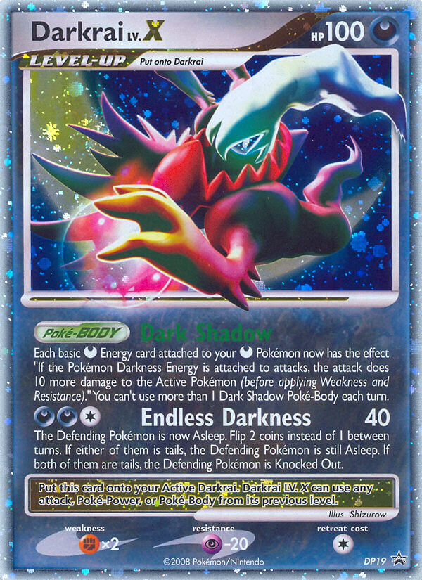 Darkrai LV.X (DP19) [Diamond & Pearl: Black Star Promos] | Good Games North