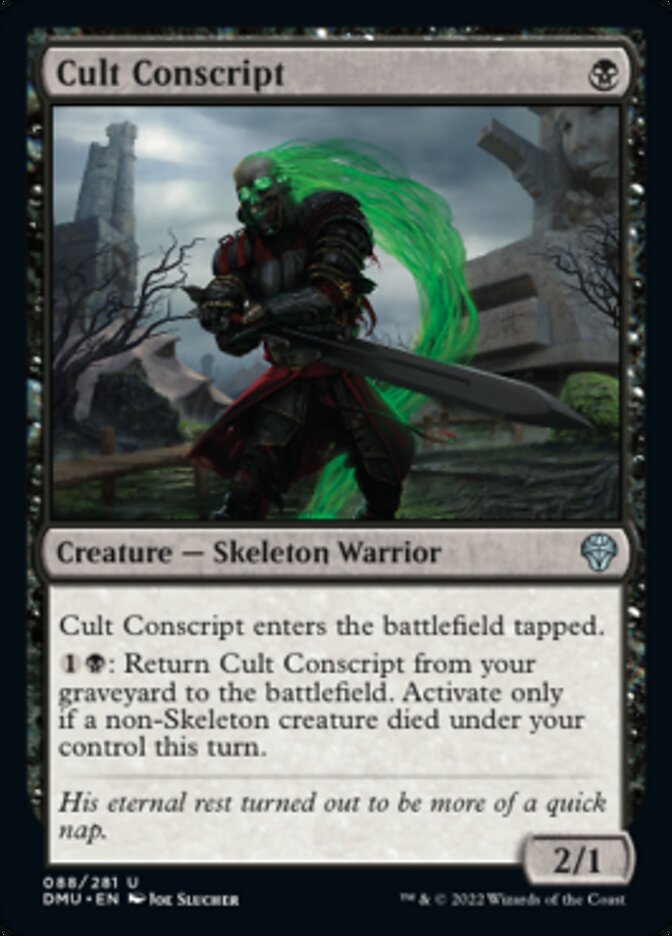 Cult Conscript [Dominaria United] | Good Games North