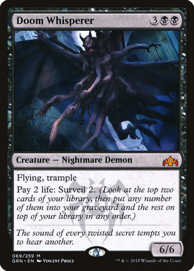 Doom Whisperer [Guilds of Ravnica] | Good Games North