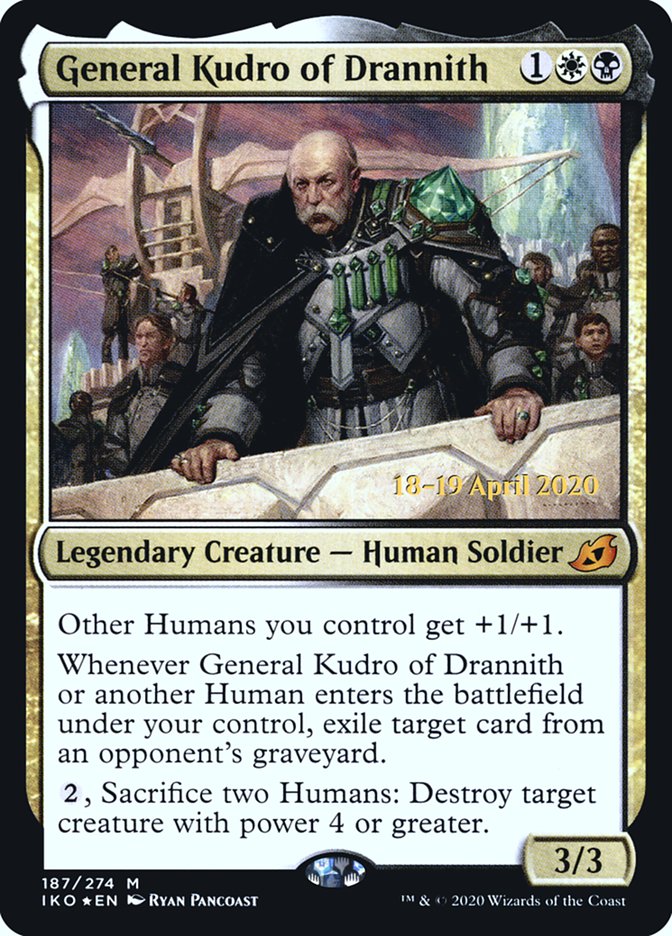 General Kudro of Drannith  [Ikoria: Lair of Behemoths Prerelease Promos] | Good Games North