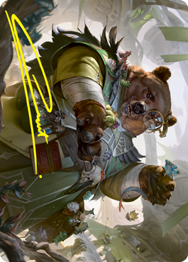 Professor of Zoomancy Art Card (Gold-Stamped Signature) [Strixhaven: School of Mages Art Series] | Good Games North