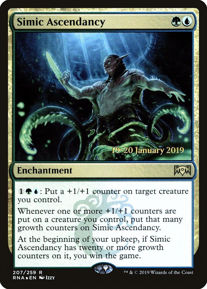 Simic Ascendancy [Ravnica Allegiance Prerelease Promos] | Good Games North