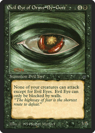 Evil Eye of Orms-By-Gore [Legends] | Good Games North