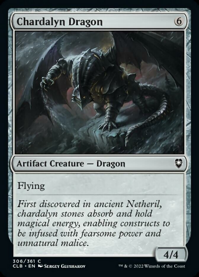 Chardalyn Dragon [Commander Legends: Battle for Baldur's Gate] | Good Games North