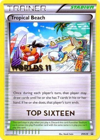 Tropical Beach (BW28) (Top 16) [Black & White: Black Star Promos] | Good Games North