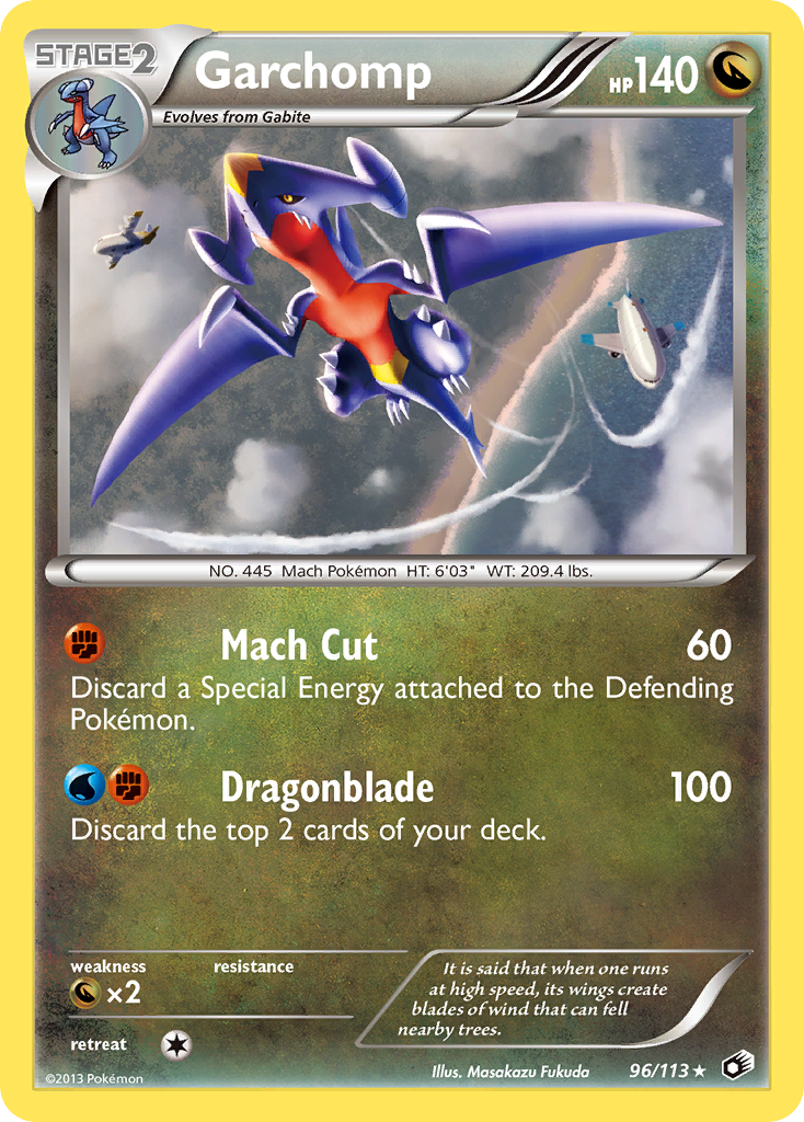 Garchomp (96/113) [Black & White: Legendary Treasures] | Good Games North