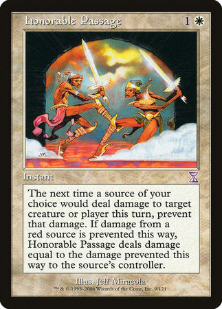 Honorable Passage [Time Spiral Timeshifted] | Good Games North