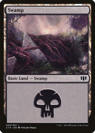 Swamp (329) [Commander 2014] | Good Games North