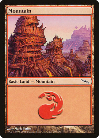 Mountain (299) [Mirrodin] | Good Games North