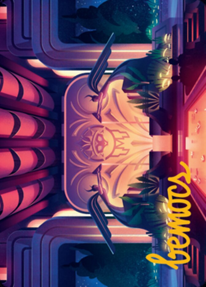 Jetmir's Garden 2 Art Card (Gold-Stamped Signature) [Streets of New Capenna Art Series] | Good Games North
