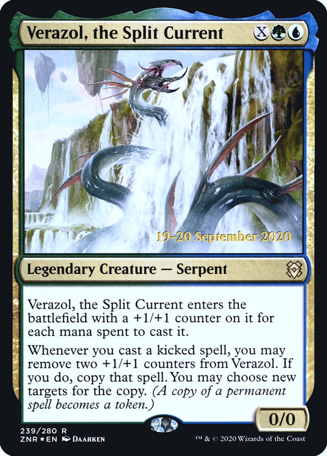 Verazol, the Split Current  [Zendikar Rising Prerelease Promos] | Good Games North
