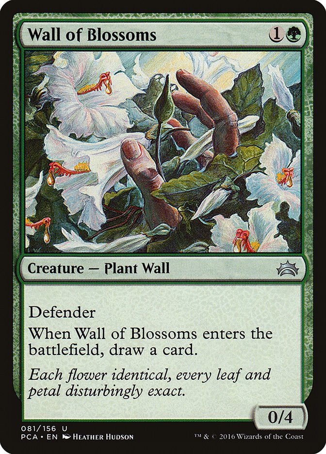 Wall of Blossoms [Planechase Anthology] | Good Games North