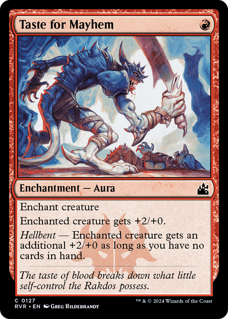 Taste for Mayhem [Ravnica Remastered] | Good Games North