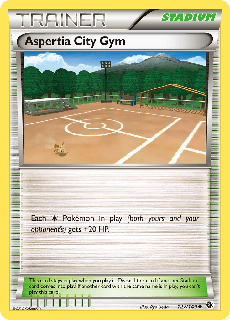 Aspertia City Gym (127/149) [Black & White: Boundaries Crossed] | Good Games North