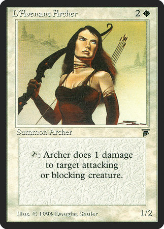 D'Avenant Archer [Legends] | Good Games North