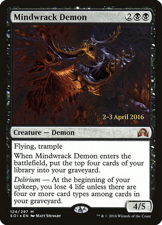 Mindwrack Demon [Shadows over Innistrad Promos] | Good Games North