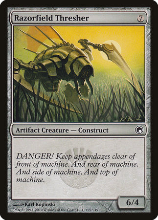 Razorfield Thresher [Scars of Mirrodin] | Good Games North