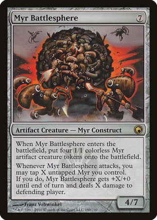 Myr Battlesphere [Scars of Mirrodin] | Good Games North