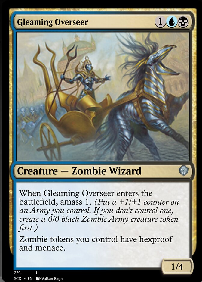 Gleaming Overseer [Starter Commander Decks] | Good Games North