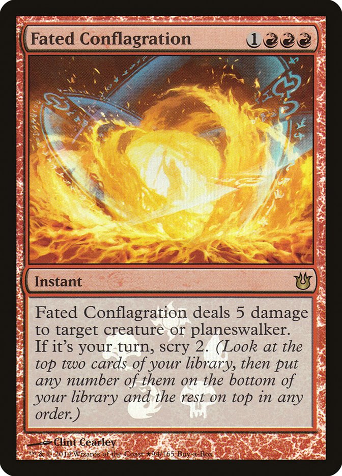 Fated Conflagration (Buy-A-Box) [Born of the Gods Promos] | Good Games North