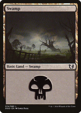 Swamp (74) [Duel Decks: Blessed vs. Cursed] | Good Games North