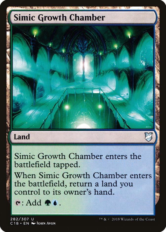 Simic Growth Chamber [Commander 2018] | Good Games North