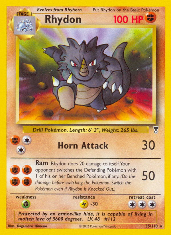 Rhydon (35/110) [Legendary Collection] | Good Games North