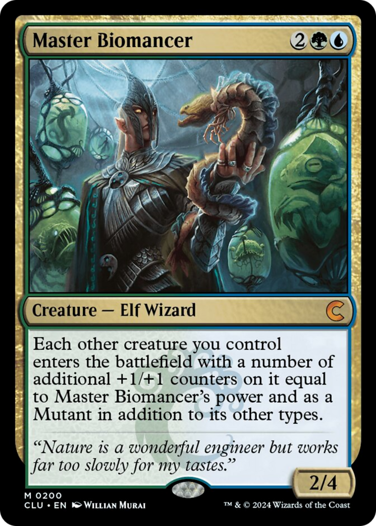Master Biomancer [Ravnica: Clue Edition] | Good Games North