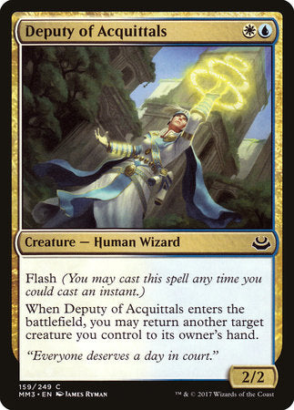 Deputy of Acquittals [Modern Masters 2017] | Good Games North