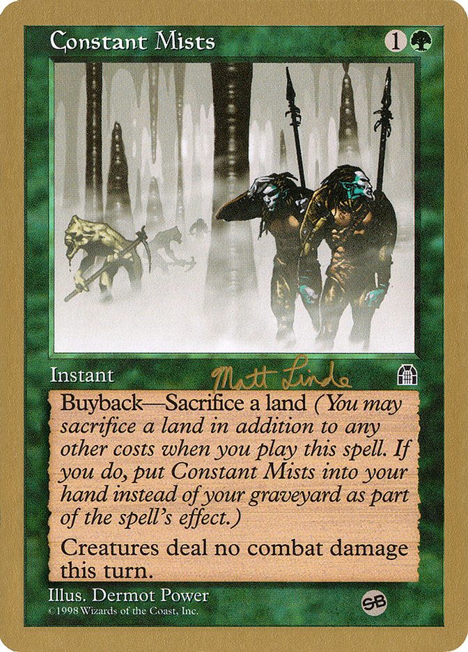 Constant Mists (Matt Linde) (SB) [World Championship Decks 1999] | Good Games North